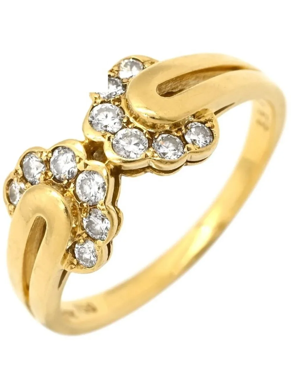 Dior Ring Diamond Gold